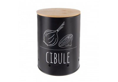 Dóza pr. 13 cm Cibule BLACK