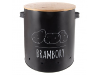 Dóza pr. 22,5 cm Brambory BLACK