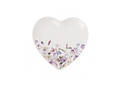 Orion Dezertní talíř LOUKA srdce 17,5x17 cm Orion Dezertní talíř LOUKA srdce 17,5x17 cm