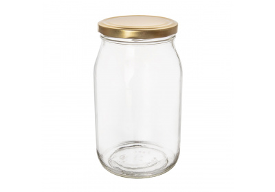 Zavařovací sklenice s víčkem 0,9 l 4 ks
