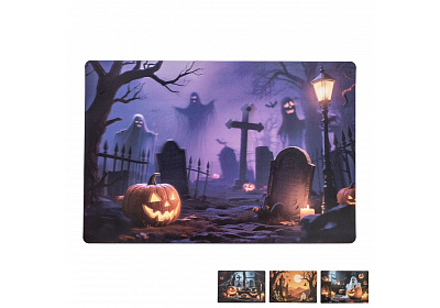 Orion Plastic placemat Halloween 42x28 cm mix Orion Plastic placemat Halloween 42x28 cm mix