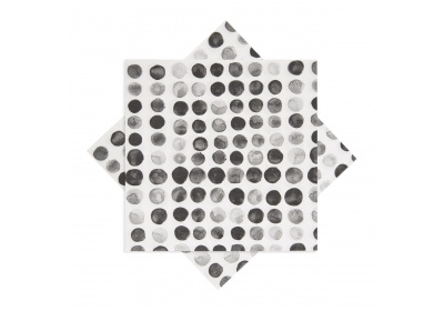 Servírovací ubrousky puntíky 33x33 cm