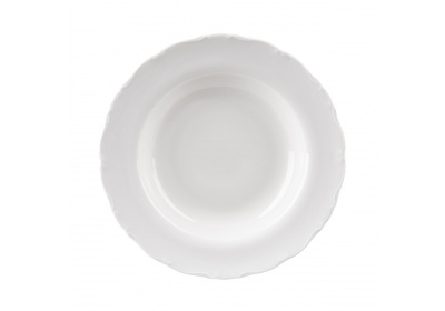 Hluboký talíř MONA lem pr. 23 cm
