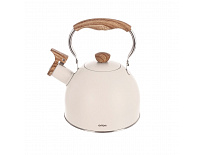 Orion Čajník s píšťalou BEIGE 1,5 l