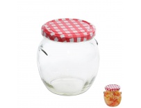 Sklenice zavařovací+víčko 0,5 l KARO N