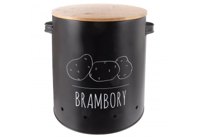 Orion Dóza pr. 22,5 cm Brambory BLACK