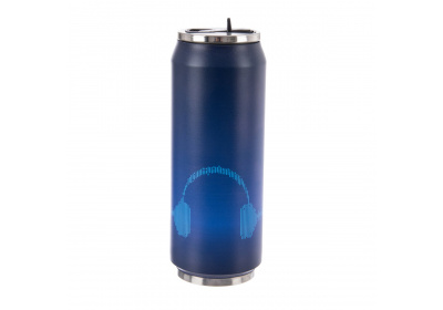 Termoska plechovka 0,5 l sluchátka