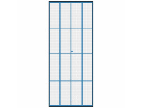 Síť proti hmyzu dveře 100x212 cm černá