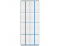 Síť proti hmyzu dveře 100x212 cm černá