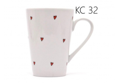 Hrnek 0,405ml, srdíčko