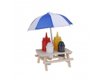 Dochucovací souprava UH/dřevo 6 ks BBQ
