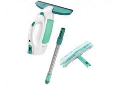 SADA vysavače na okna WINDOW CLEANER s násadou 43 cm a ručního oboustranného mopu na okna - CLICK System LEIFHEIT 51003