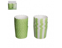 Košík cukrářský papír GREEN pr. 7 cm/20 ks