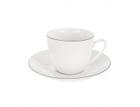 Orion Hrnek s podšálkem Decora cappuccino 0,21 l 2 ks