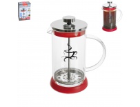 Konvice sklo/nerez/silikon kafetier Š 0,35 l