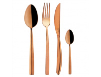 Jídelní příbory Copper 24 dílů