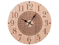 Hodiny nástěnné MANDALA pr. 33,5 cm