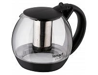 LT7058 KONVICE SKLO 2L ČERNÁ BULB LAMART