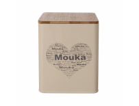 Dóza MOUKA SRDCE 11,5x11,5x14 cm