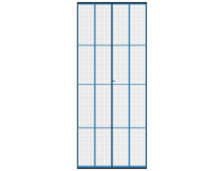 Síť proti hmyzu dveře 100x212 cm černá