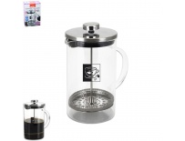 Konvice sklo/nerez kafetier BD 0,35 l