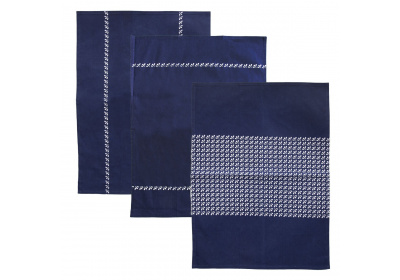 Kuchyňská utěrka MODROBÍLÁ 3 ks