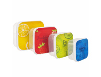Svačinový box Fruit 4 ks
