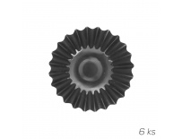 Forma kov košíček TORTELETTES pr. 5,5 cm 6 ks