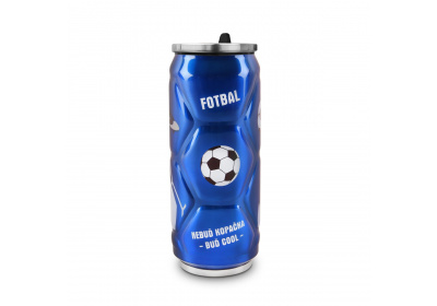 Termoska plechovka fotbal 0,5 l