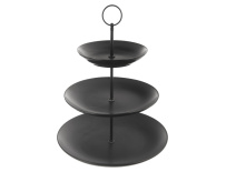 Servírovací stojan BLACK 3 patra