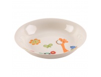 Talíř porc. hluboký dětský ŽIRAFA pr. 19 cm