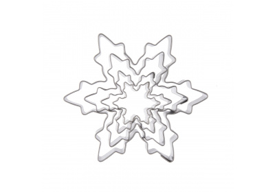 Orion Vykrajovačka hvězda VLOČKA 4 ks Orion Vykrajovačka hvězda VLOČKA 4 ks