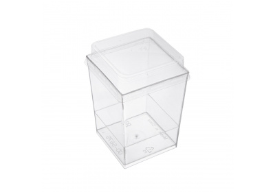 Orion Pohárek s víčkem panna cotta 0,17 l 4 ks