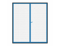 Síť proti hmyzu okno 2x 130x150 cm černá