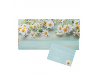 Orion Papírová obálka heřmánek s vloženou kartičkou