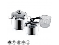 Tlakový hrnec PROFI duo 5 l+3,5 l