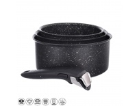 Tefal Sada rendlíků nepř. povrch INGENIO 3+odním.rukojeť + dárek