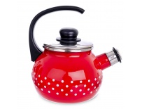 Čajník smalt TEČKA píšť. 1,75 l