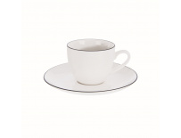 Orion Hrnek s podšálkem Decora espresso 0,1 l 2 ks