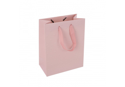 Orion Dárková taška vytlačovaná srdíčka 18x10x23 cm