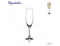 Sklenice LARA 0,22l sekt 6ks