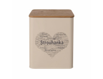 Dóza Strouhanka SRDCE 11,5x11,5x14 cm