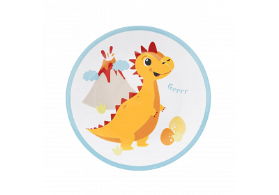 Orion Mělký dětský talíř DINO pr. 21 cm