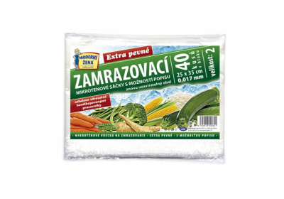 Zamrazovací sáček Extra 25x35 cm 40 ks