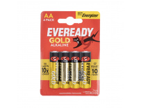 Orion Alkalické tužkové baterie AA 1,5 V 4 ks