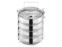 Jídlonosič nerez oblý 4x1,7l