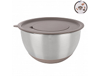 Orion Šlehací mísa s víkem BEIGE pr. 25,7 cm